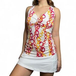 Vibrant Chain Print Camisole Top